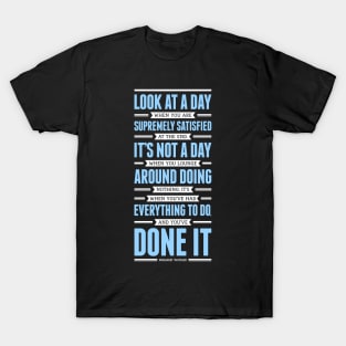 Lab No. 4 Look At A Day When Margaret Thatcher Inspirational Quote T-Shirt